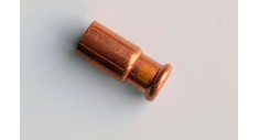 Copper press-fit gas fitting reducer